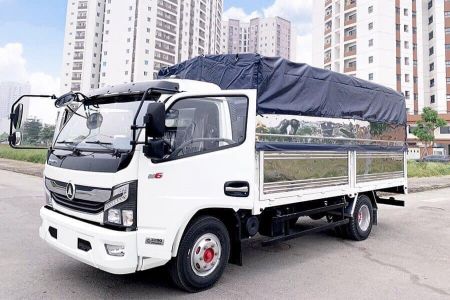 Xe tải Vinamotor Nissan K6 – Tải trọng 5.3 tấn – Thùng Khung Mui