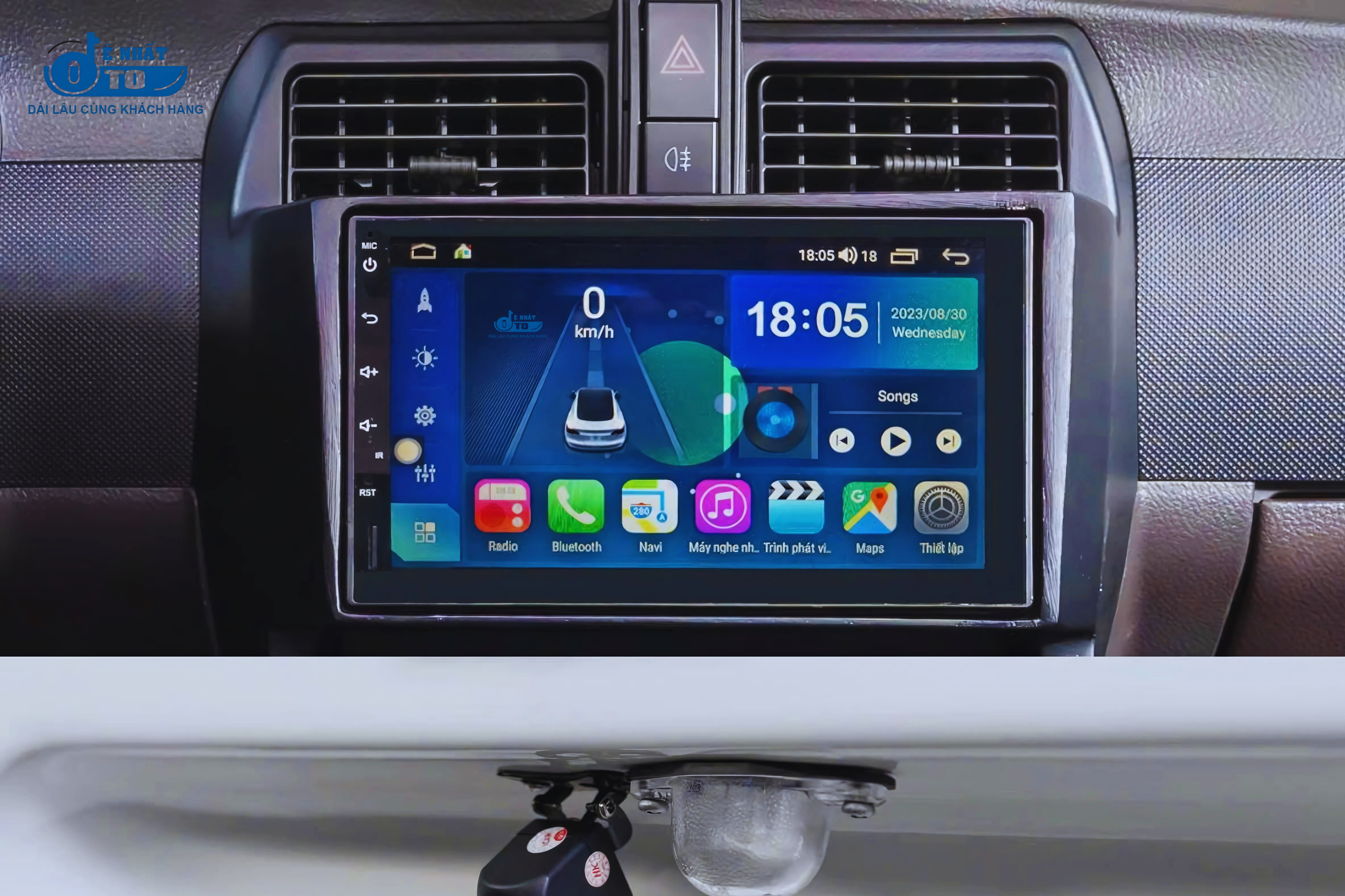 màn hình được trang bị ở tq wuling