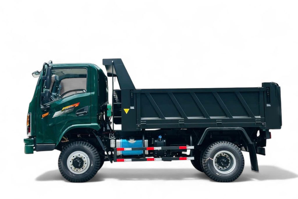 xe tải tự đổ ben chiến thắng 7 tấn 2 cầu 