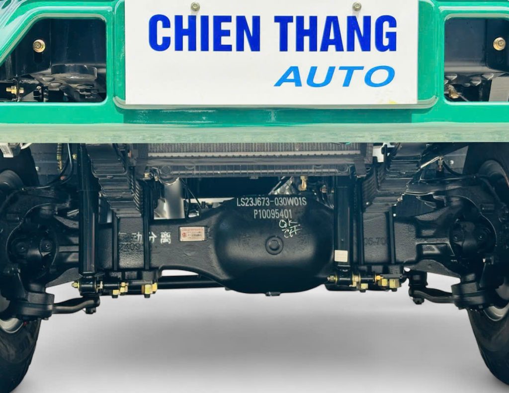 xe tải tự đổ ben chiến thắng 7 tấn 2 cầu 