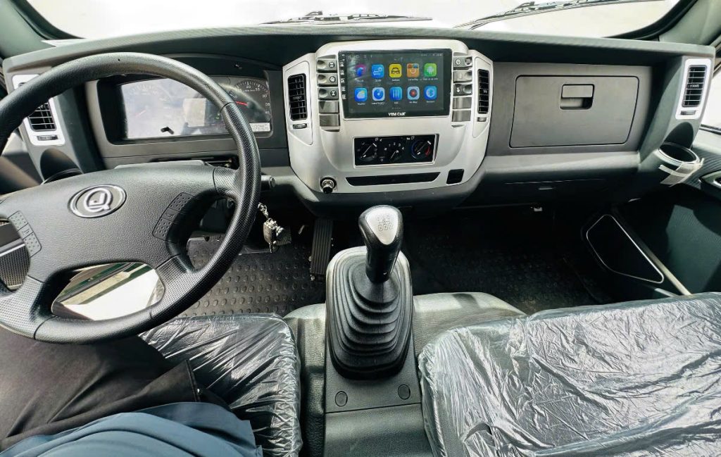 xe tải tự đổ ben chiến thắng 7 tấn 2 cầu 
