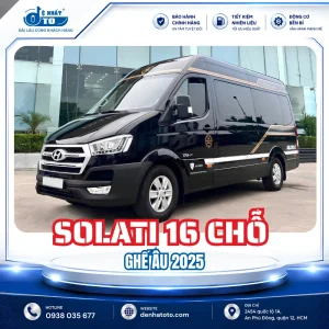 Xe Khách SOLATI 16 CHO 2025 ghế Âu