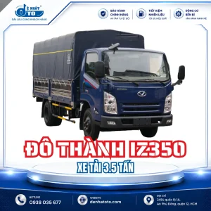 Đô Thành IZ350 Mới 2026 – Xe Tải 5 Tấn Thùng Dài 5.2M Đáng Đầu Tư Cho Vận Tải Hàng Hóa