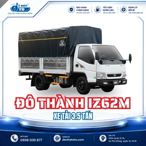Đô Thành IZ62M Giá Bao Nhiêu? Đánh Giá Xe Tải Thùng Dài 4.4M Mới Nhất